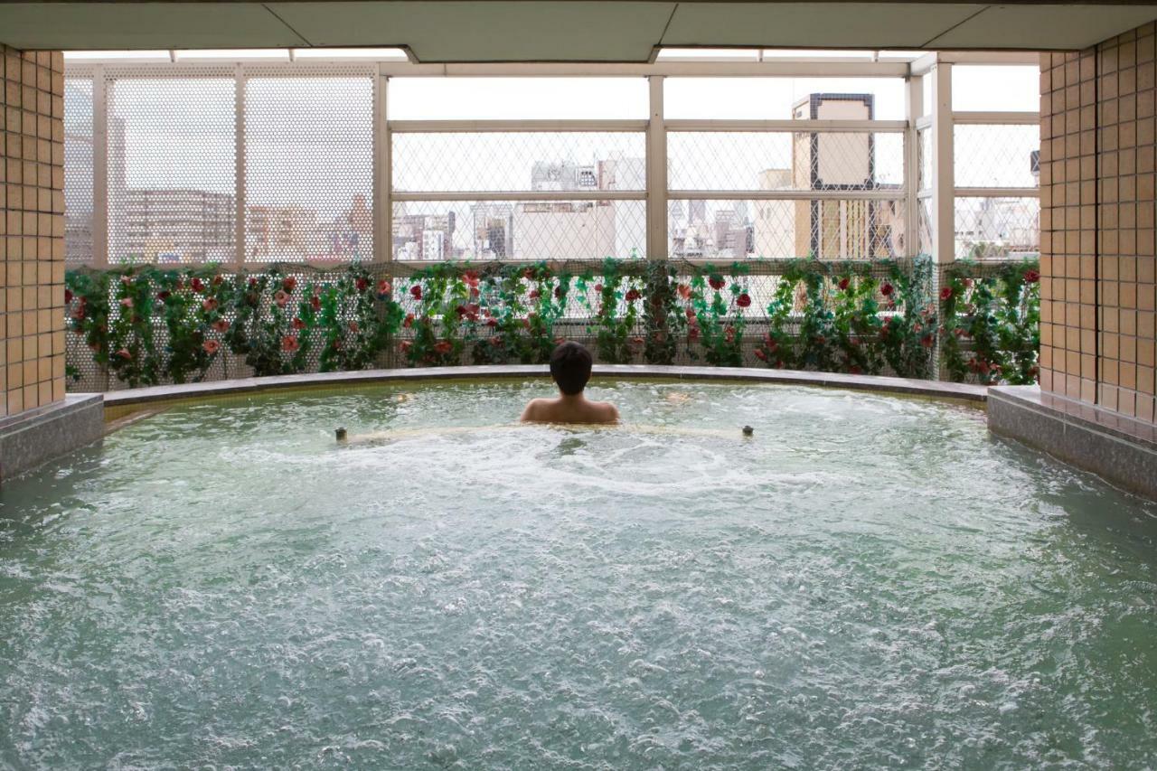 Sauna & Capsule Amza Ōsaka Exterior foto